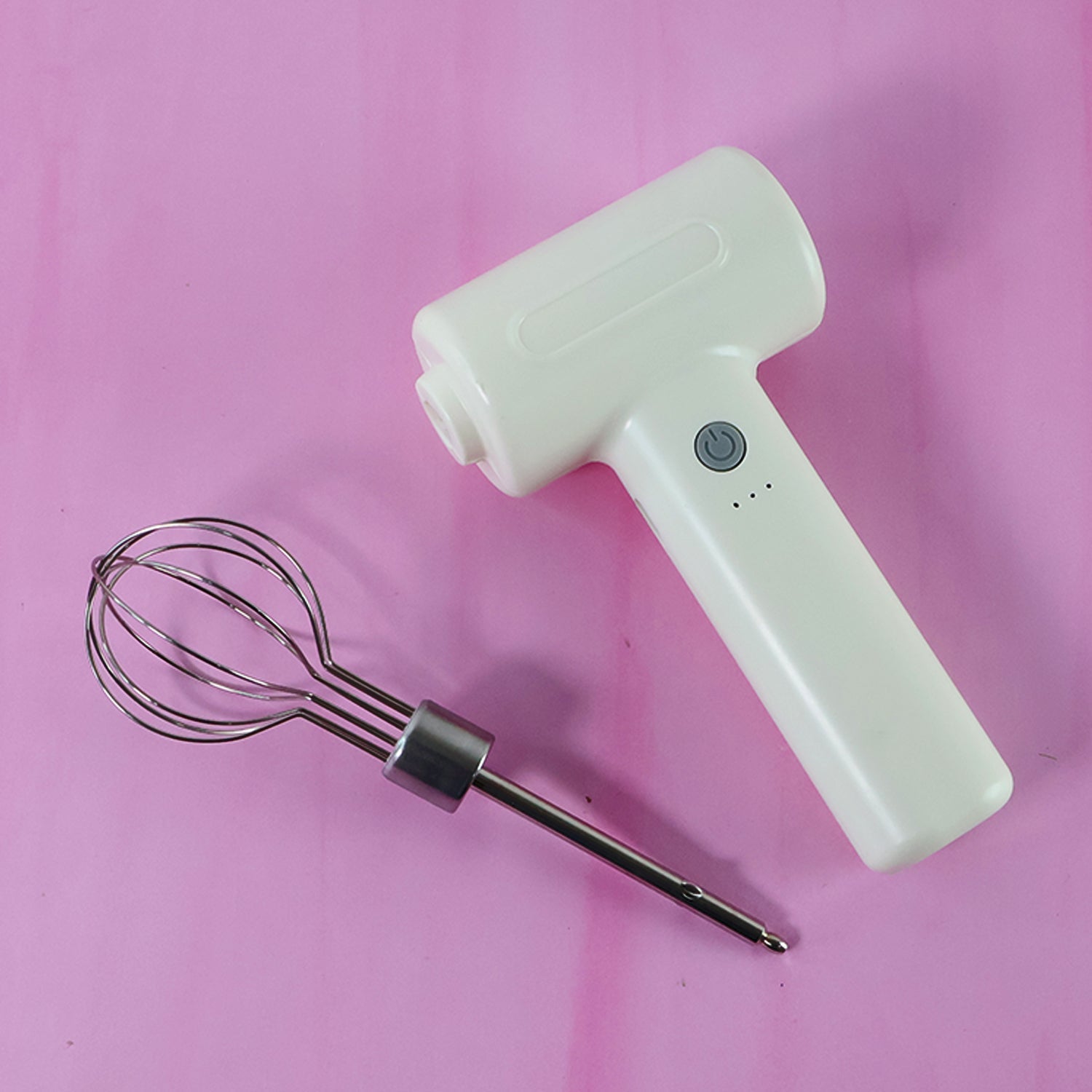 Cordless Electric Whisk & Egg Beater - (1 Pc) Cordless Electric Whisk & Egg Beater - (1 Pc)